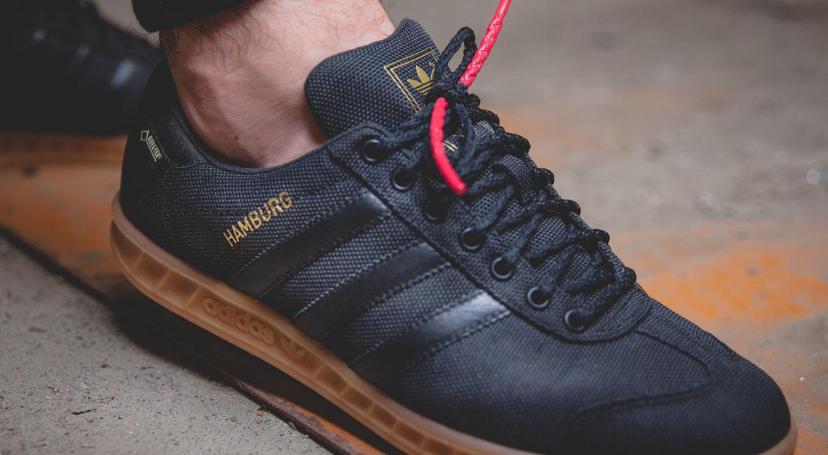 adidas Originals Hamburg Gore Tex Black Gum